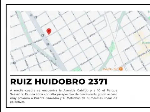 Departamento en Venta de 1 dormitorio