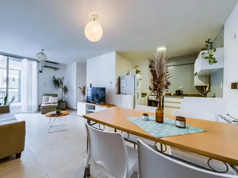 Departamento 2 ambientes con 1 baño