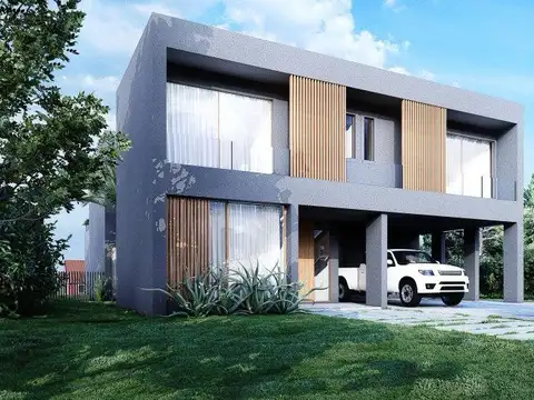 Casa moderna a la laguna en venta en el Barrio Carpinchos , Nordelta, Tigre.