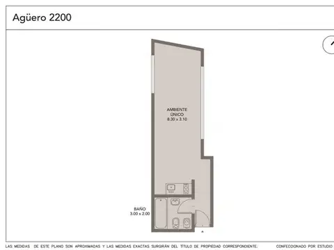 Departamento en Venta de Monoambiente