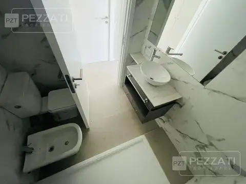 Departamento 2 ambientes con 1 baño