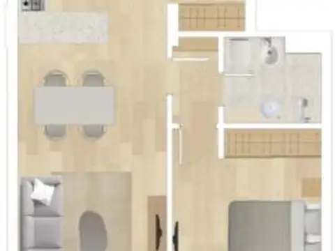 Departamento en Venta en Centro, USD 114.770