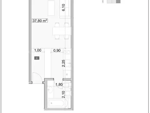 Departamento en Venta con 2 cochera