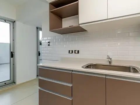 Departamento 2 ambientes con 1 baño