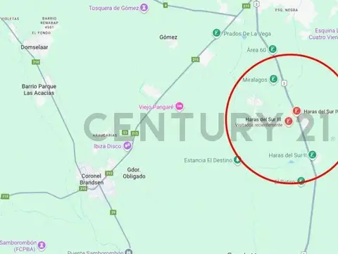 LOTE 1256m2 en Haras del Sur III - Coronel Brandsen