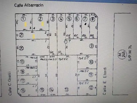 Importante esquina en venta Onelli y Albarracín