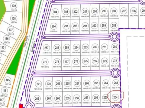 VENTA LOTE B° NORTE 1.044 M2 - TRES PINOS