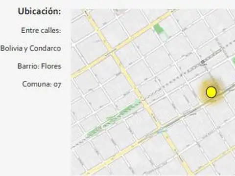VENTA TERRENO   AVENIDA RIVADAVIA FLORES