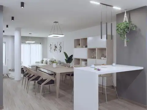 Departamento 3 ambientes con 2 baños