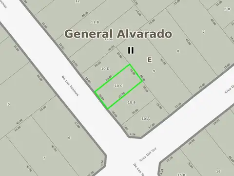 Terreno en Venta en Miramar, USD 44.000