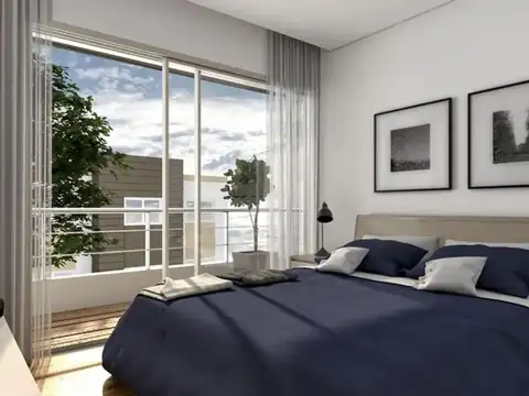 Departamento 2 ambientes con 1 baño