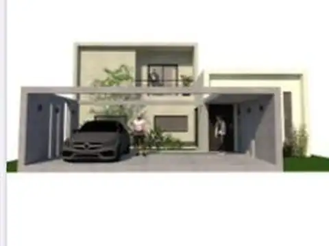 Casa 4 ambientes con 2 baños