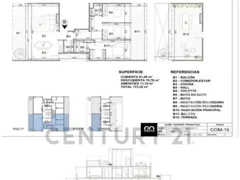 Departamento en Venta de 3 dormitorios