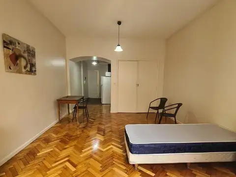 Departamento monoambiente amoblado en Recoleta