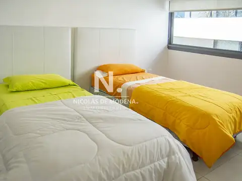 Hermoso departamento en venta, 3 dormitorios + dep. Frente al mar.