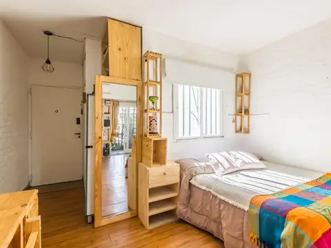 Departamento 2 ambientes en venta con balcón y terraza propia en congreso