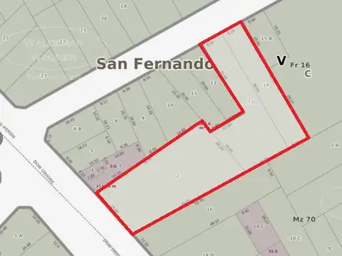 Terreno en Venta de 3700,0 m2