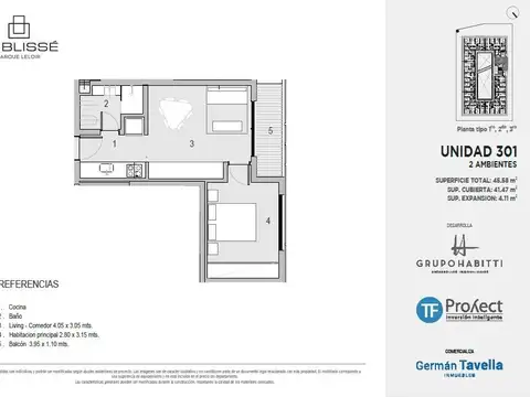 Av. Martín Fierro 3100, Piso 3