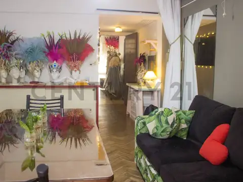 Departamento 3 ambientes con 1 baño