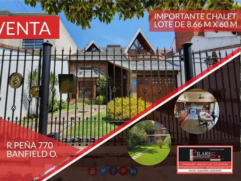 Casa en Venta en Banfield, USD 690.000