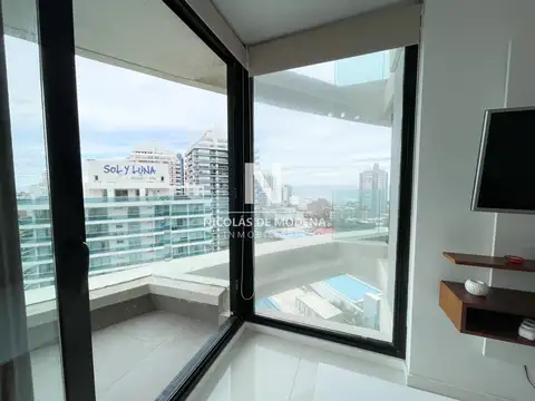 VENTA 1 DORMITORIO EN EXCLUSIVIDAD ARTOWER PUNTA DEL ESTE MANSA BRAVA