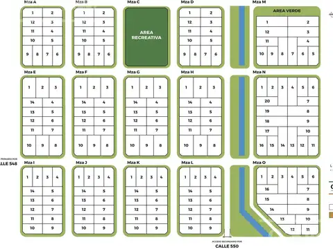 Terreno en Venta 26  mts Fondo