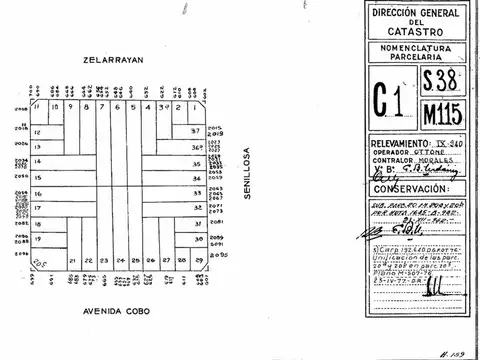 VENTA DE LOTE IDEAL DESARROLLO EN PARQUE CHACABUCO