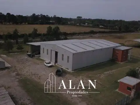 GALPON 1000 M2 CUBTOS SOBRE PREDIO 2 HECTAREAS