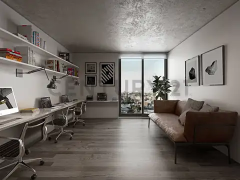 Departamento monoambiente en venta en edificio UNO BLV