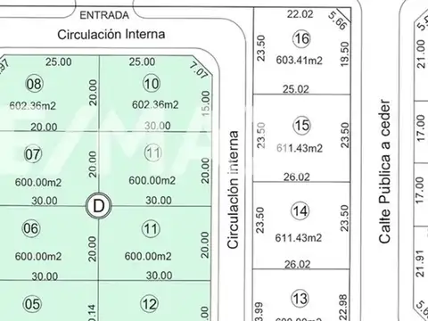 Terreno en Venta en Cipolletti, USD 51.000