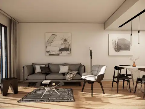 Departamento 3 ambientes con 2 baños