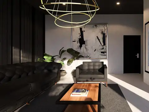 Departamento 2 ambientes con 2 baños