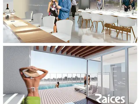 Departamento 6 ambientes con 2 baños