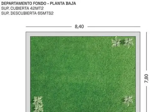 Departamento en Venta de 2 ambientes