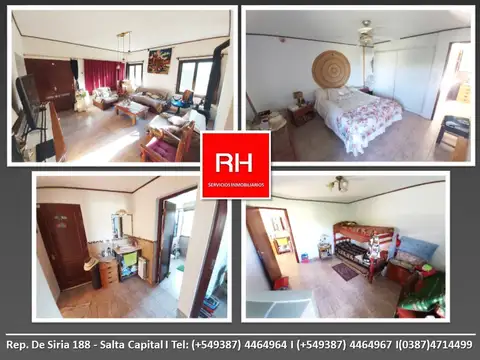 Casa 7 ambientes con 2 baños