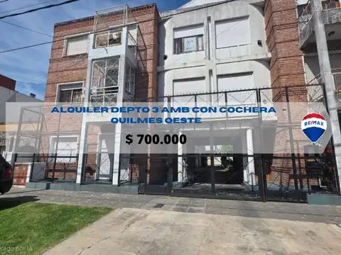 ALQUILER DEPTO QUILMES