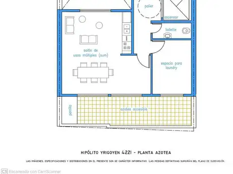 Departamento en Venta en Almagro, USD 155.000