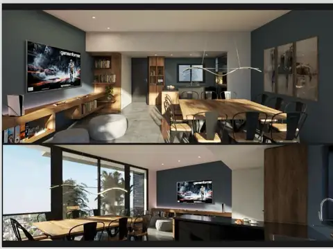 Departamento 2 ambientes con 1 baño