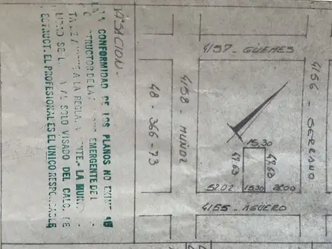 Terreno en Venta de 728,0 m2