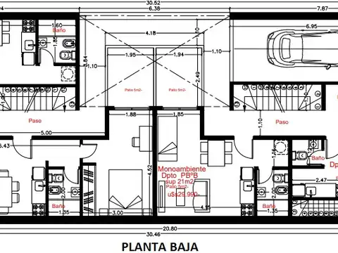 Departamento en Venta en Banfield, USD 71.900