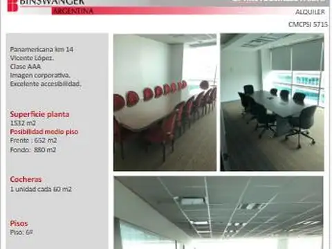 Oficina en  ALF. BOUCHARD al 4100