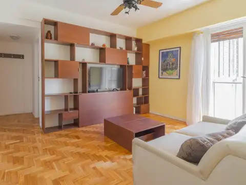 2 ambientes alquiler temporario villa crespo luminoso