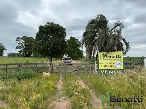 CAMPO 65,55HECTAREAS (655577 m2). VIVIENDA + GALPÓN DE 200M2