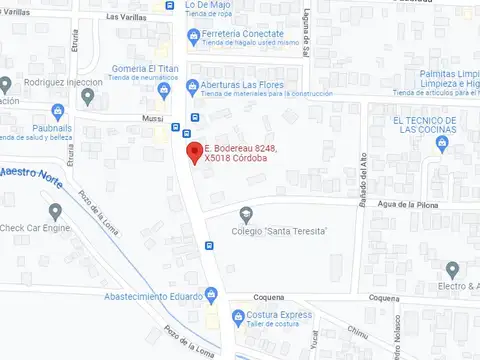 Terreno en Venta 20  mts Frente