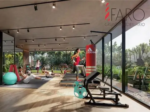 Departamento 3 ambientes con 2 baños