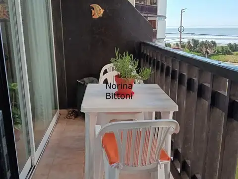Impecable 3 ambientes con vista al mar