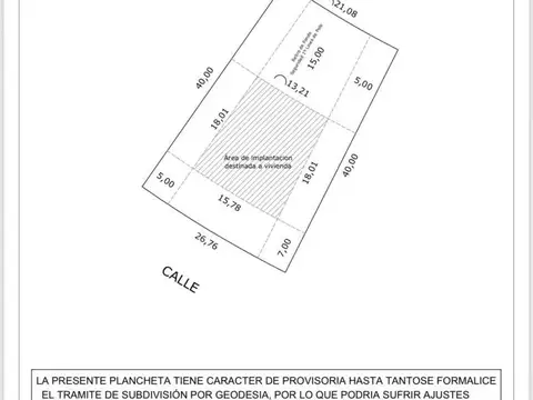 LOTE EN VENTA LA PROVIDENCIA SECTOR POLO 2 CANNING FINANCIACION