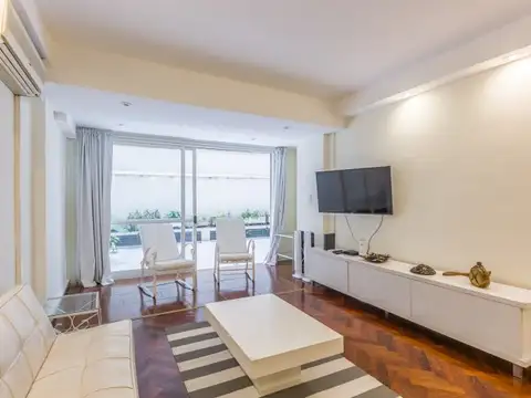 DEPARTAMENTO 3 AMBIENTES CON PATIO RECOLETA VENTA