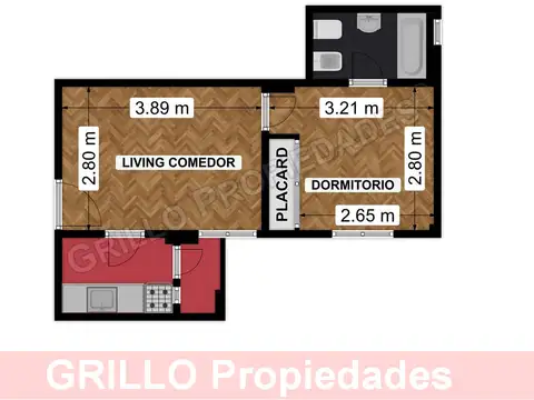 Departamento en Alquiler 45 años