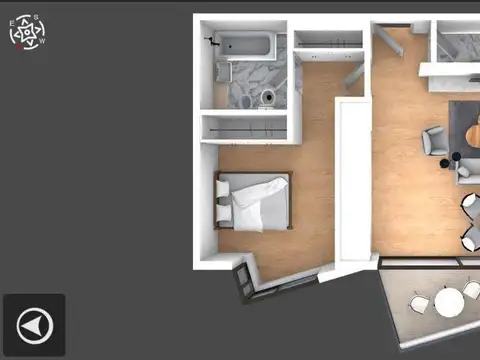 Departamento en Venta de 2 ambientes